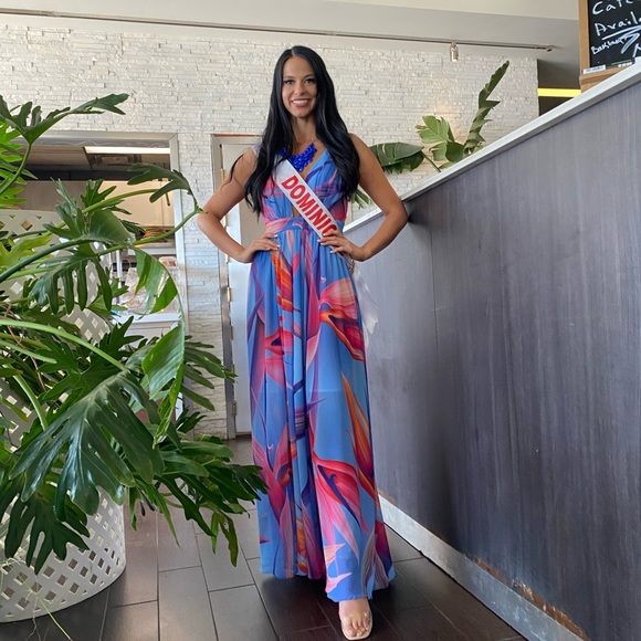 Summer Maxi Colorful Dress - Picture 3 of 3